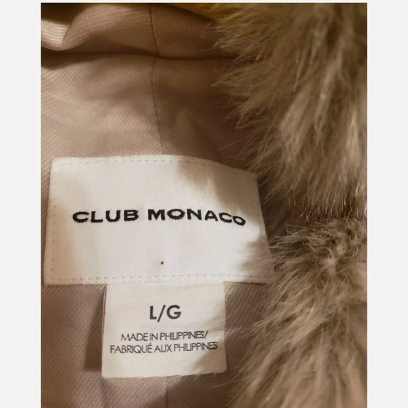Club Monaco Fur Vest - Picture 3 of 5